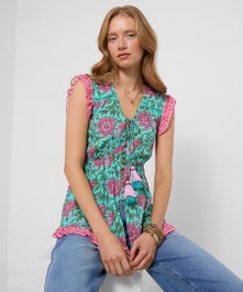 Summer Days Printed Top