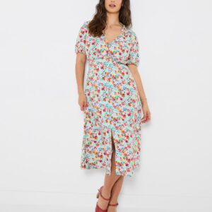 Francesca Floral Tea Dress