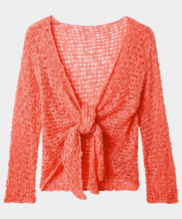 Fresh And Fancy Popcorn Cardigan