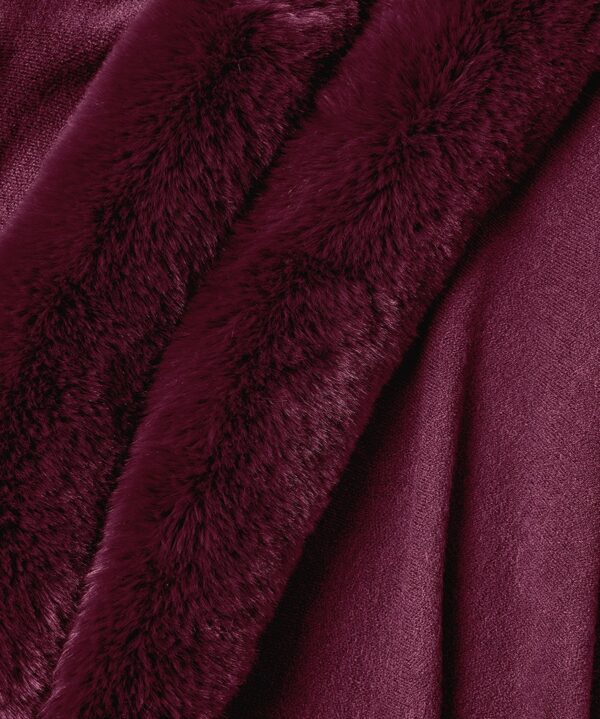 Fair Lady Faux Fur Trim Gilet