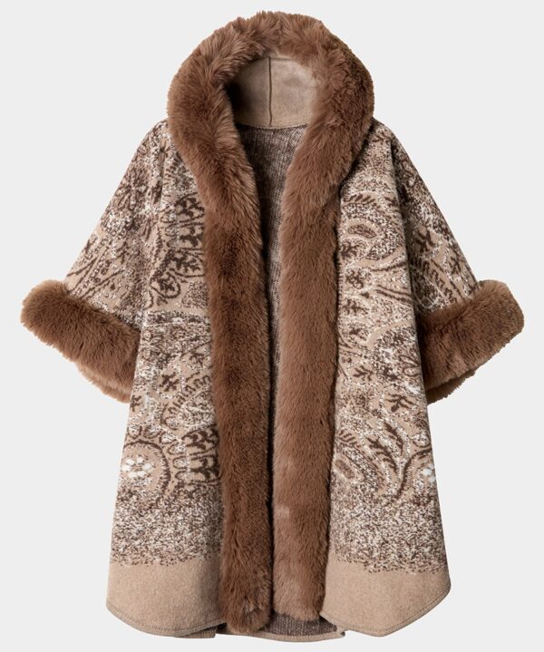 Vintage Boulevard Faux Fur Wrap