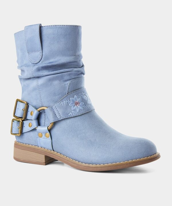 Robyn Strappy Tucker Ankle Boots