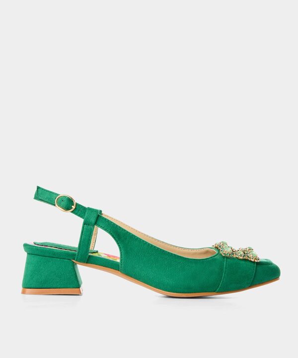 In Paris Jewelled Heeled Shoes