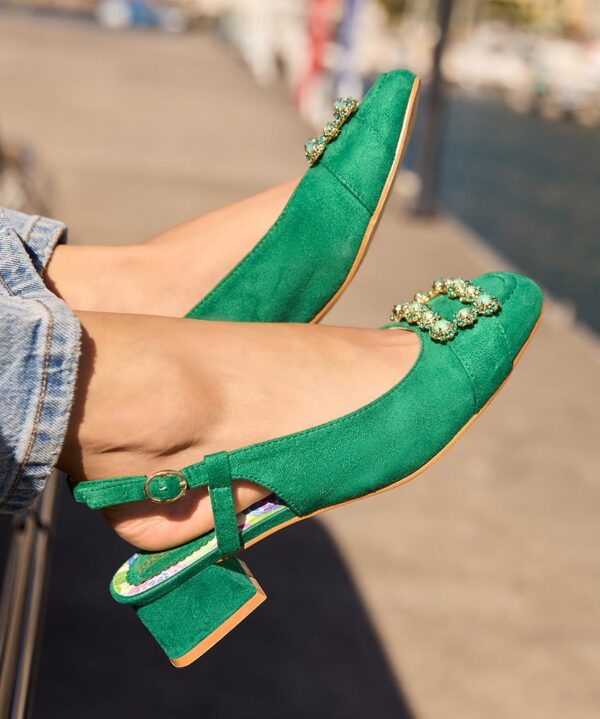 In Paris Jewelled Heeled Shoes