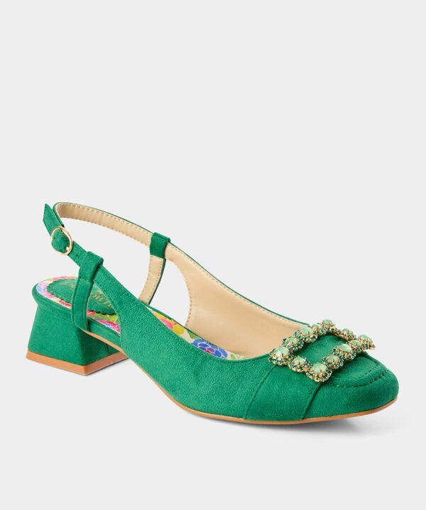 In Paris Jewelled Heeled Shoes