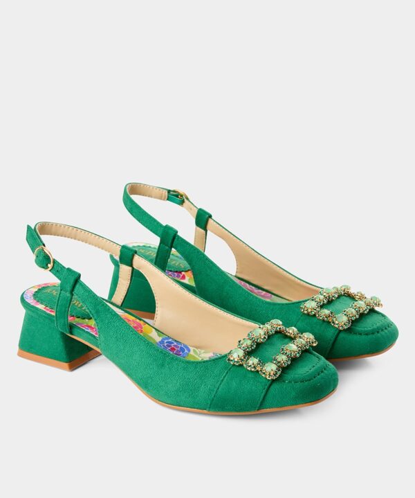 In Paris Jewelled Heeled Shoes