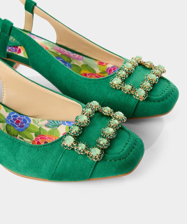 In Paris Jewelled Heeled Shoes