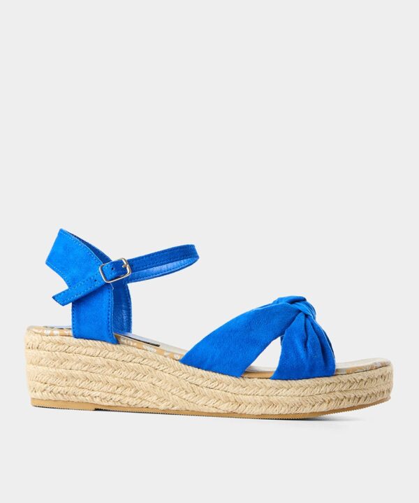 Warm Breezes Knot Wedge Sandals