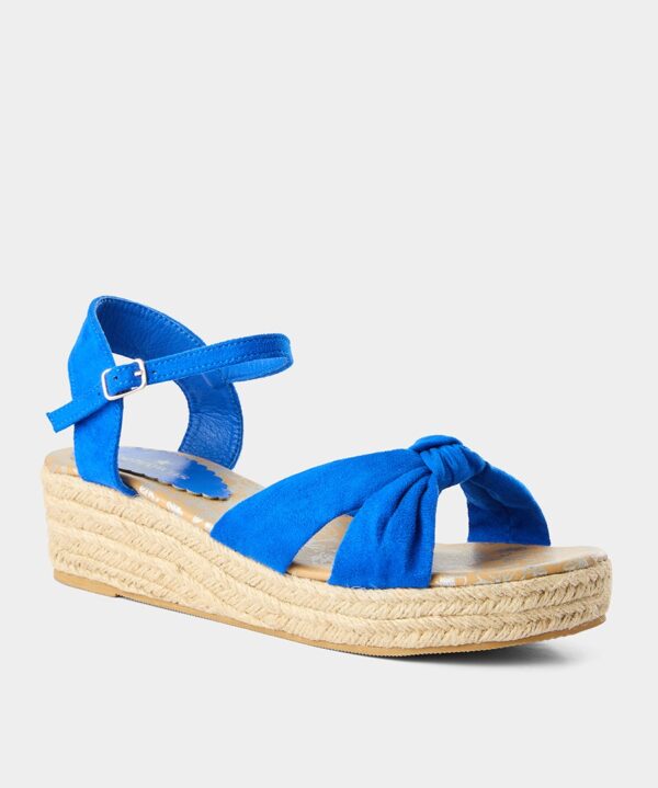 Warm Breezes Knot Wedge Sandals
