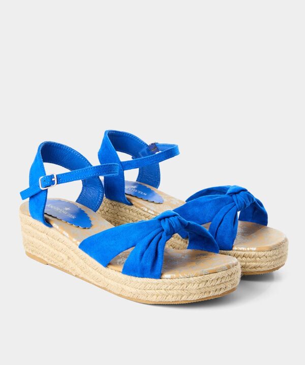 Warm Breezes Knot Wedge Sandals
