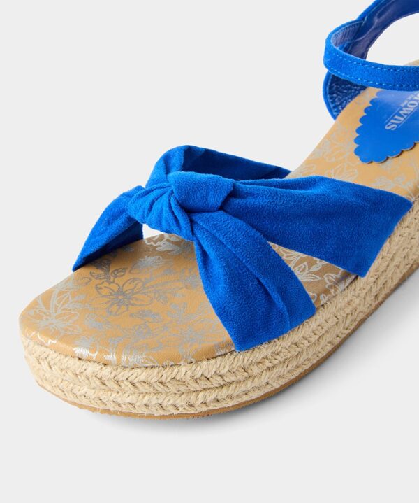 Warm Breezes Knot Wedge Sandals