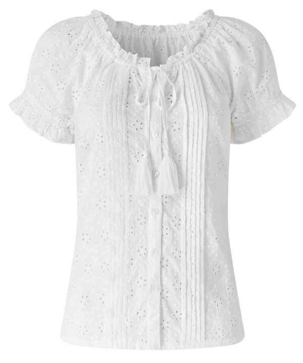 Beautiful Broderie Top