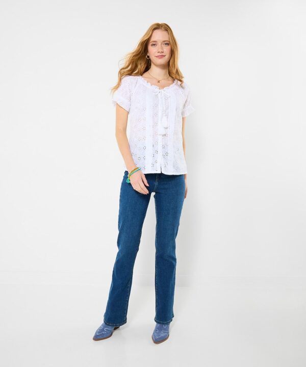 Beautiful Broderie Top
