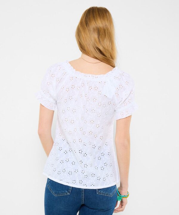 Beautiful Broderie Top