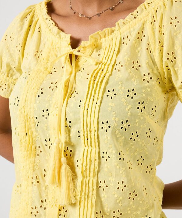 Beautiful Broderie Top