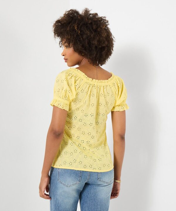 Beautiful Broderie Top