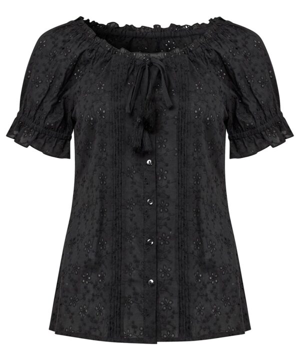 Beautiful Broderie Top