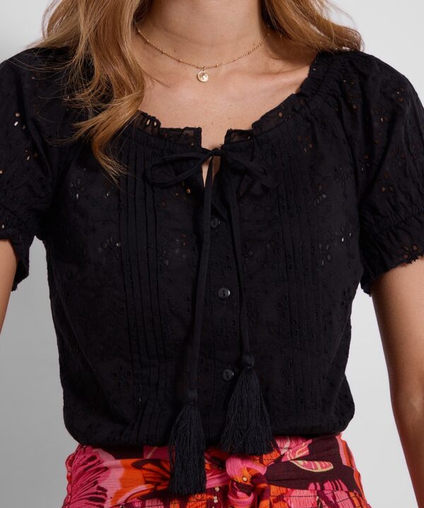 Beautiful Broderie Top