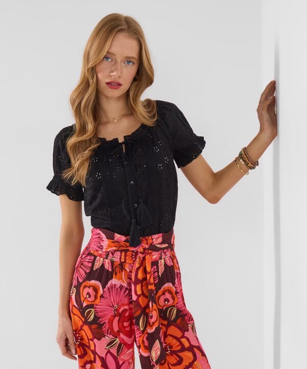 Beautiful Broderie Top