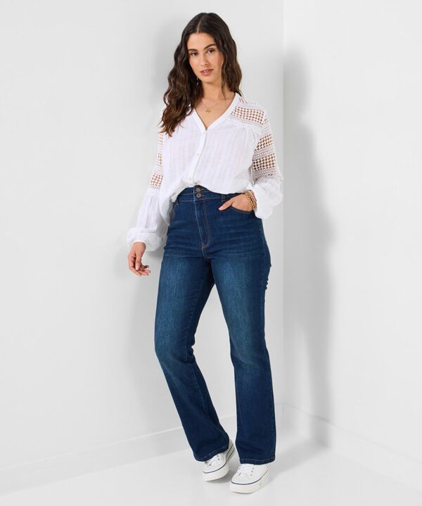 Laura Linen Blend Blouse