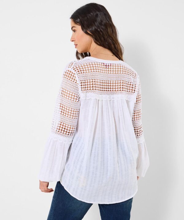 Laura Linen Blend Blouse