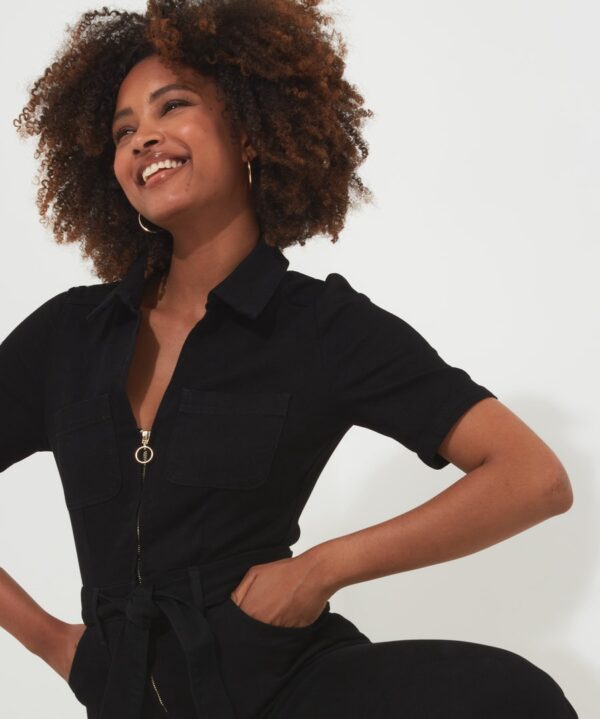 Roxie Denim Jumpsuit
