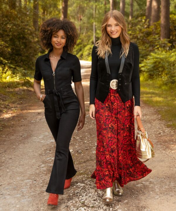 Roxie Denim Jumpsuit