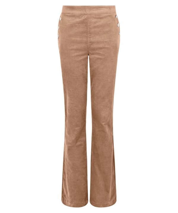 Majestic Moleskin Button Detail Trousers