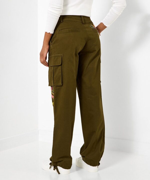 Remarkable Embroidered Cargos