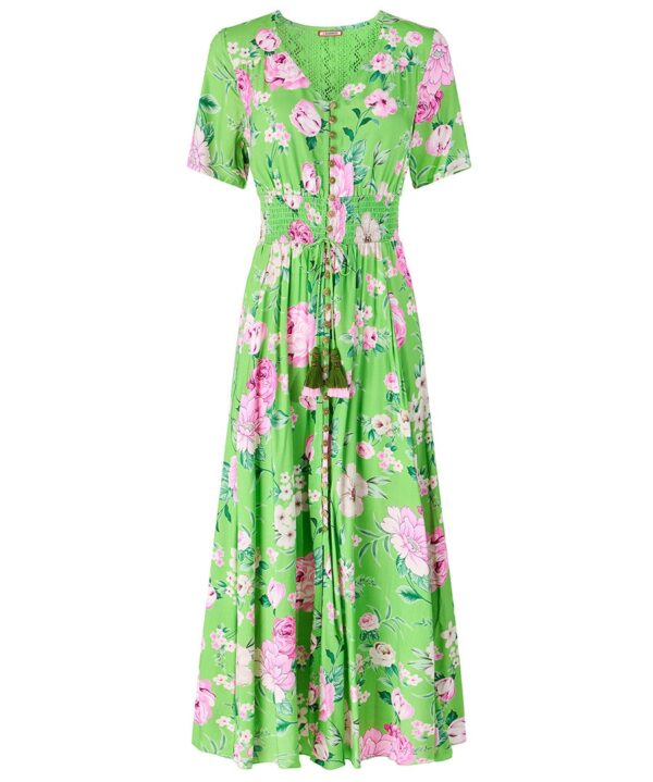 Flower Garden 花卉長洋裝