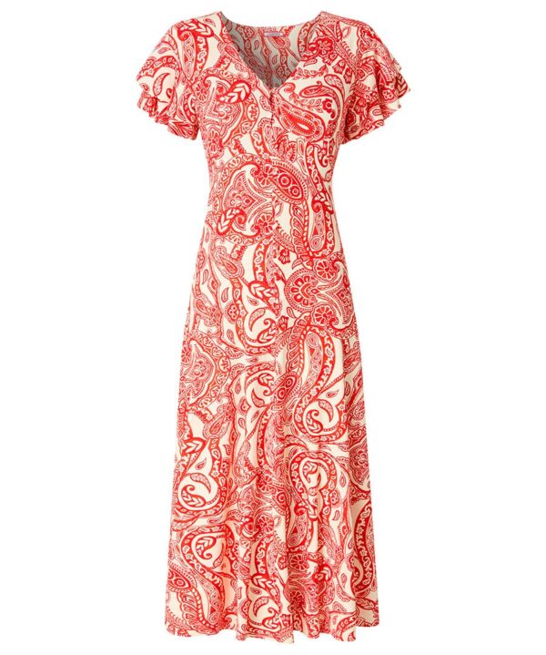Orla Printed Jersey Dress