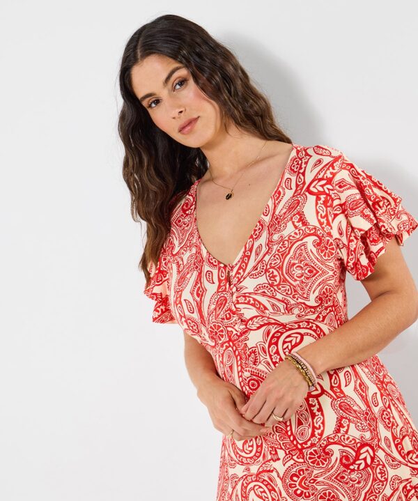 Orla Printed Jersey Dress