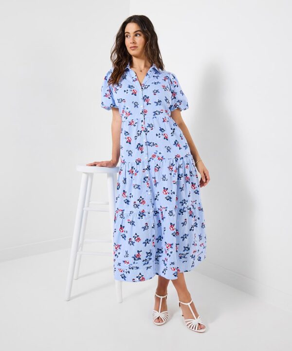 Sasha Stripe Shirt Dress