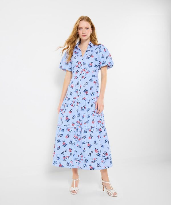 Sasha Stripe Shirt Dress
