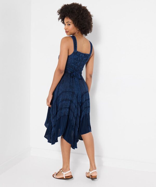 Evie Jacquard And Embroidered Dress