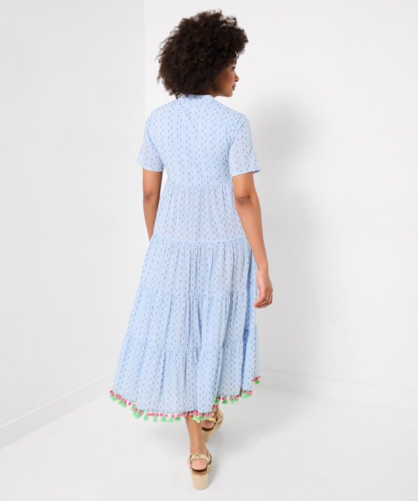 Aimee Embroidered Midi Dress