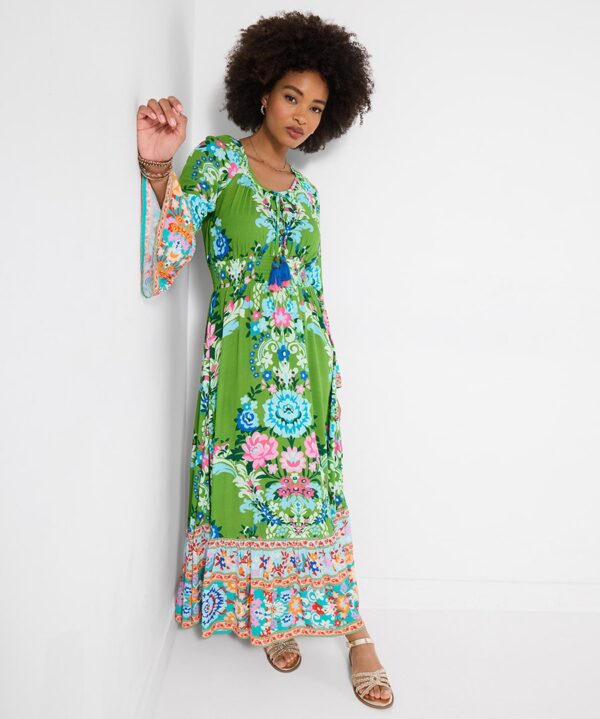 Summer Carnival Printed Maxi Dress