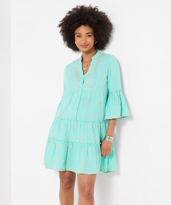 Esme Embroidered Tunic Dress