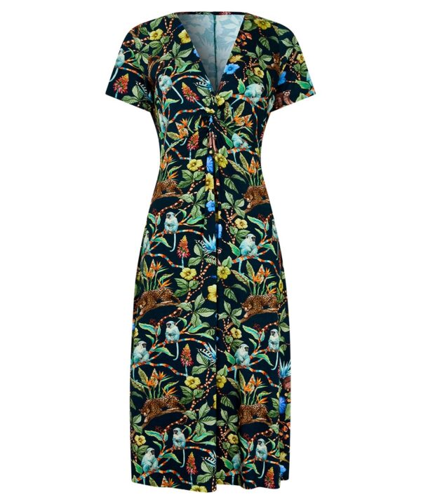 Azalea Twist Front Jersey Dress