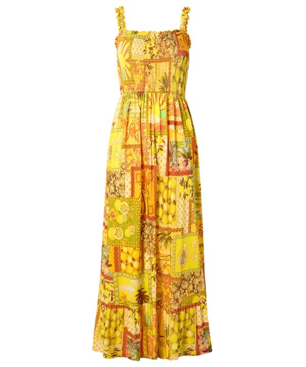 Sunshine Days Jersey Maxi Dress