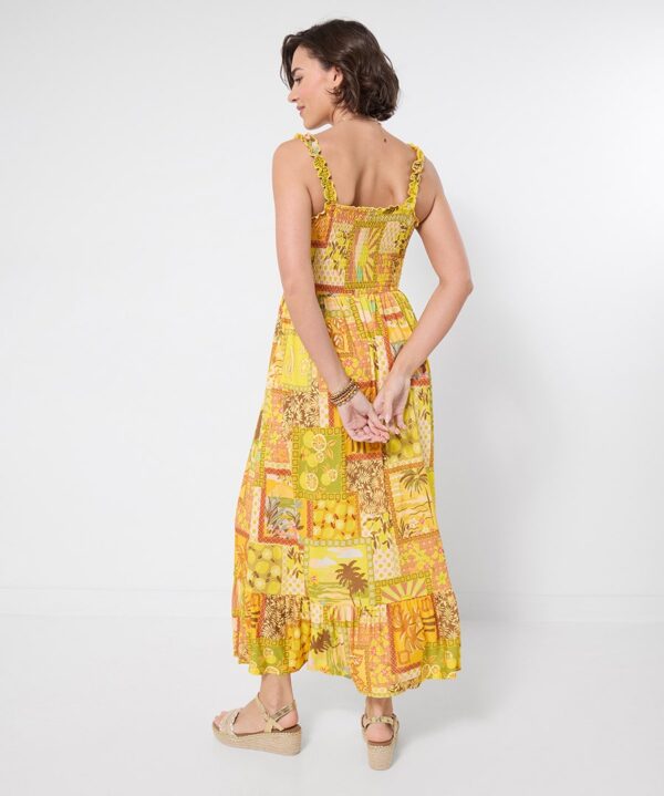 Sunshine Days Jersey Maxi Dress