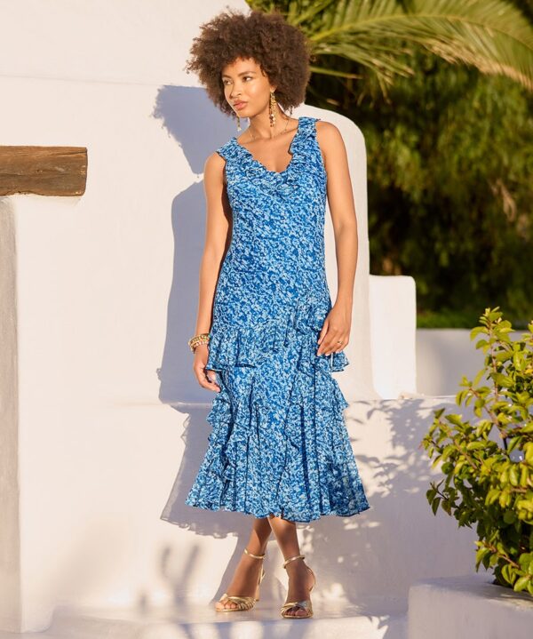 Marcella Frill Dress