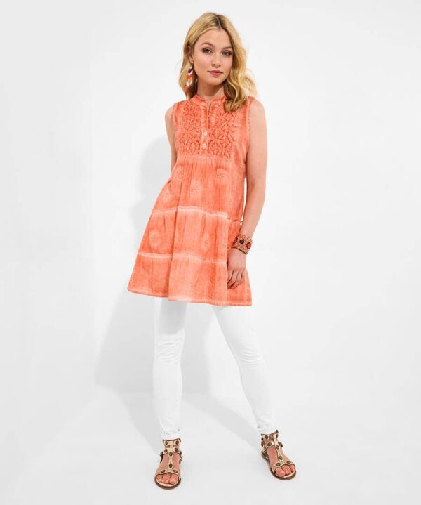 Lana Embroidered Casual Tunic