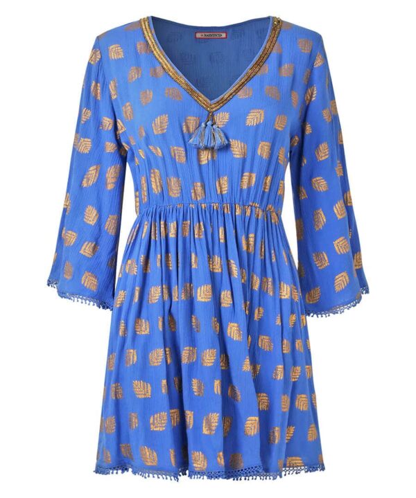 Ibiza Nights Shimmering Printed Tunic