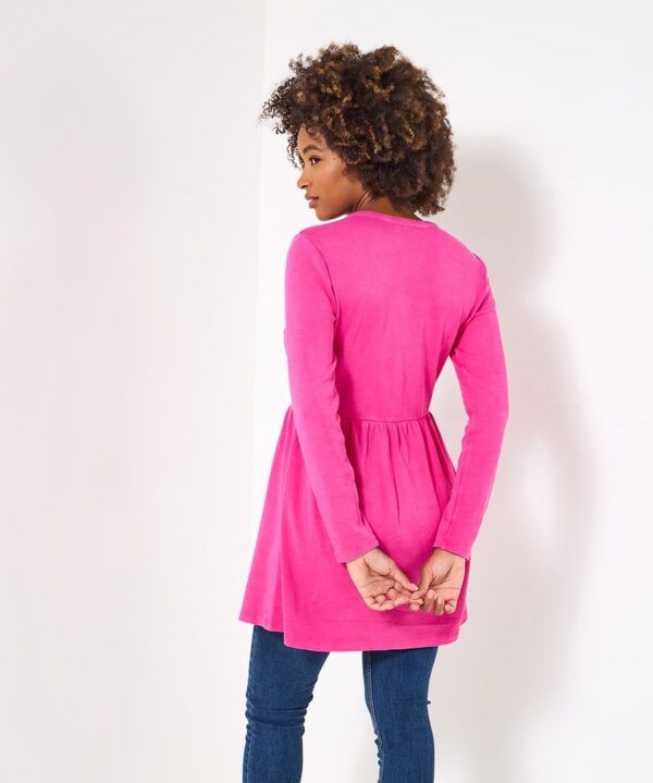 Green Jersey Sweat Tunic Top