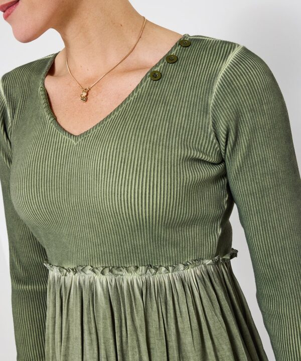 Green With Envy Jersey Tunic Top