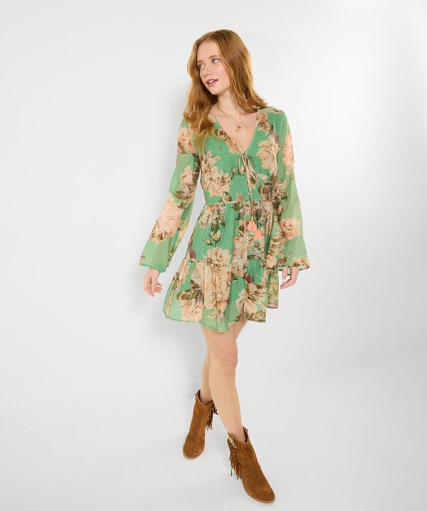 Vintage Florals Tunic Dress