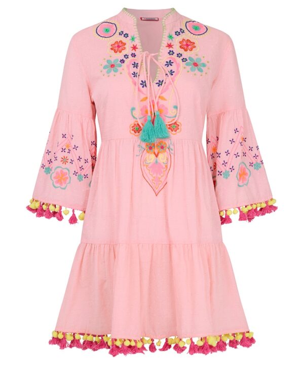 Delightful Doby Tunic Dress