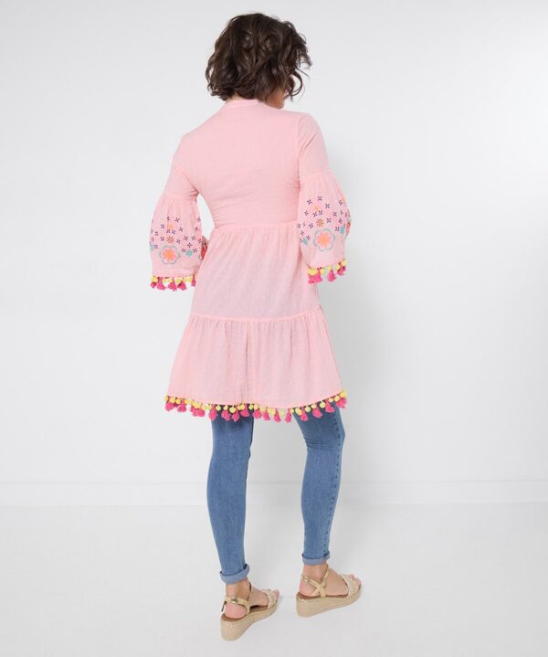 Delightful Doby Tunic Dress