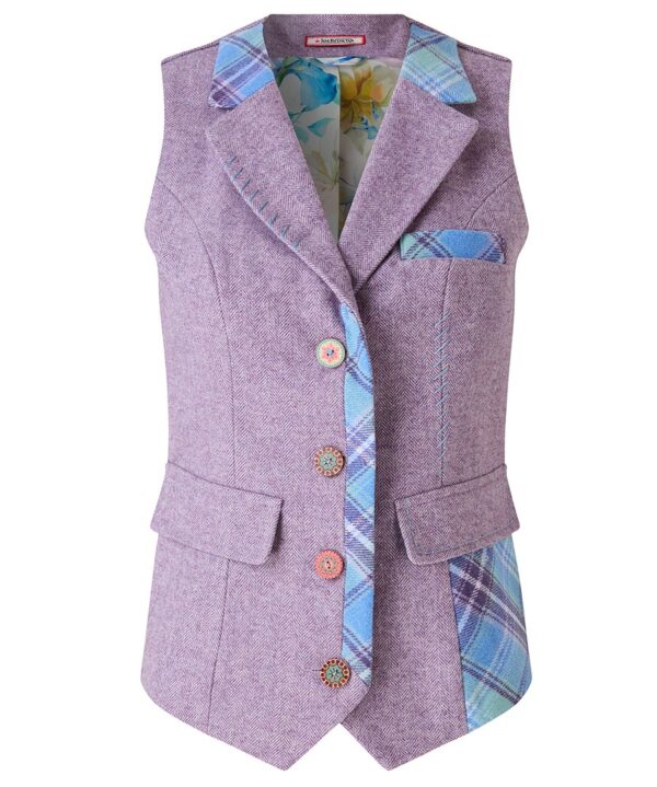 Mix It Up Tweed Waistcoat